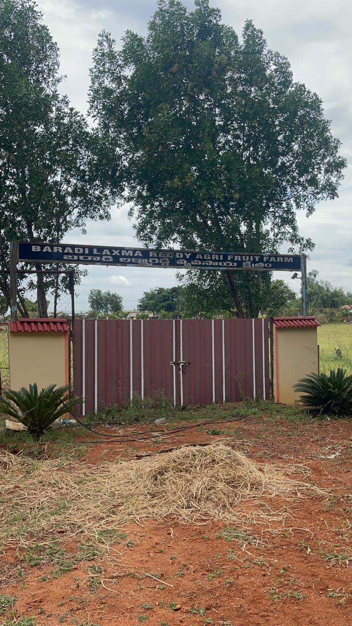 Entrance to B. Laxma Reddy Agri Fruit Farm